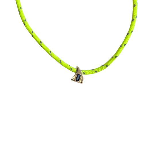 Sapphire Fin Necklace