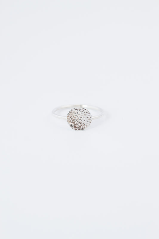 Paw and Nose Print Ring - Silver, 4