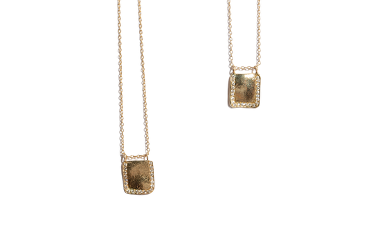 Fingerprint Diamond Scapular - Square