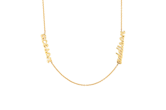 Custom Multi-Name Necklace