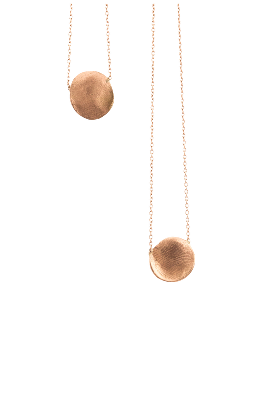 Fingerprint Scapular Necklace