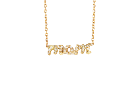 Diamond Mom Necklace