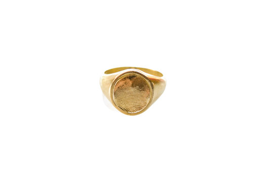 Fingerprint Signet Ring