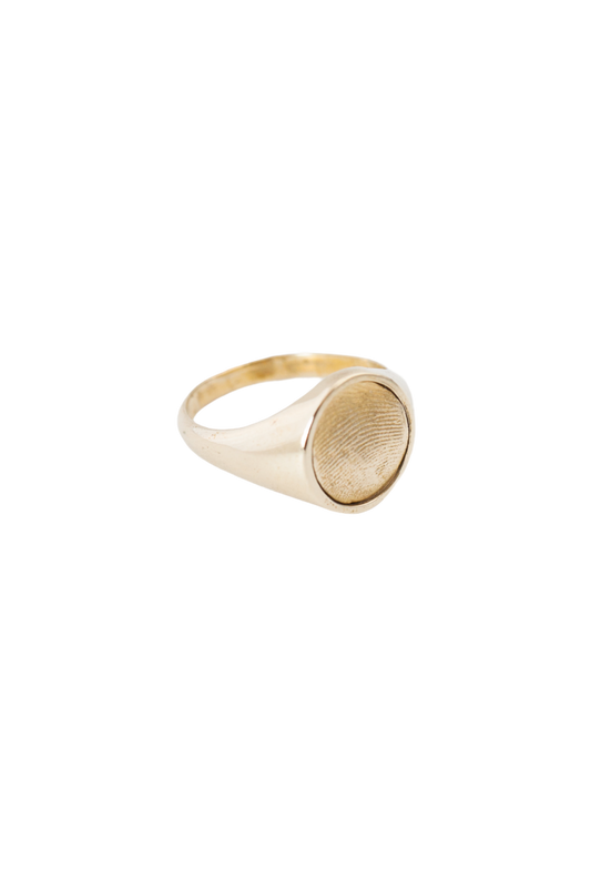Fingerprint Signet Ring