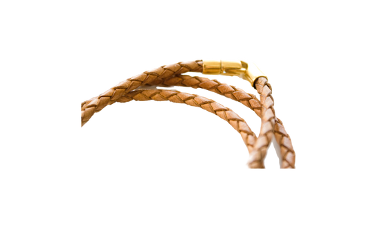 Leather Wrap Fingerprint Bracelet