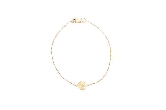 Tiny Print Bracelet