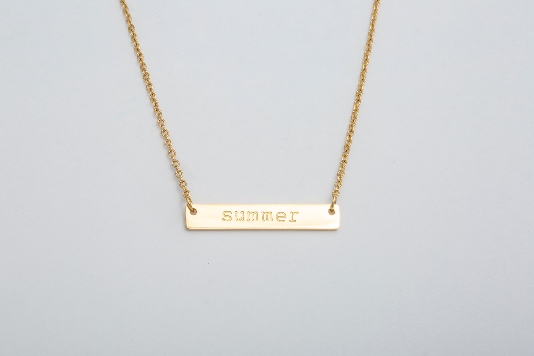 FabFitFun x JN Tag Necklace