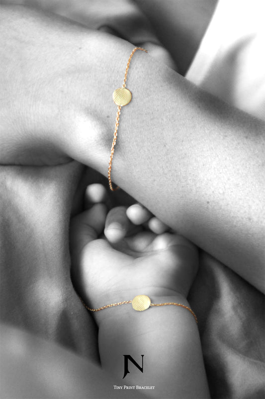 Tiny Print Bracelet