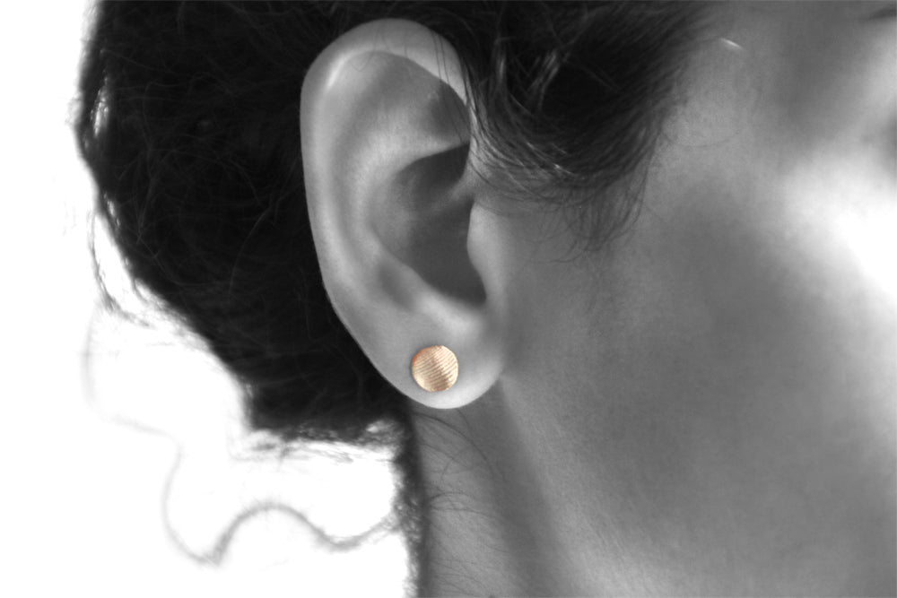 Tiny Print Studs